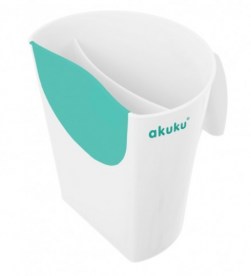 Το Κύπελλο για μπάνιο akuku είναι πιο απλή λύση για εκείνα τα μωρά που δεν θέλουν με τίποτα σαπουνάδες και νερά στα ματάκια τους. Είναι ένα μεγάλο κύπελλο για μπάνιο που θα σας βοηθήσει να ξεβγάλετε το μωρό εύκολα και χωρίς φασαρία. Πολύ συνηθισμένο από 