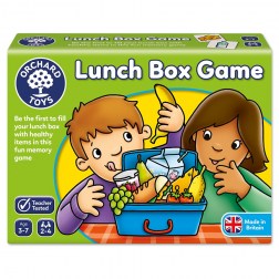 Προτρέπει στην υγιεινή διατροφή και βελτιώνει τις δεξιότητες της μνήμης, αυτό το νόστιμο παιχνίδι λόττο! Αν στα παιδιά σας αρέσει να παίζει το παιχνίδι της Orchard Toys Shopping List, θα ξετρελλαθούν με το Lunch box Game! Με το γνωστό  και απλό παιχνίδι 