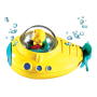 Βουτήξτε, βυθίστε και κάντε μπουρμπουλήθρες με αυτό το μικρό κίτρινο υποβρύχιο.  Πρόσω ολοταχώς! Ώρα να ανακαλύψετε τον ωκεανό με το διασκεδαστικό υποβρύχιο μπάνιου. Το υποβρύχιο Undersea Explorer της Munchkin είναι ιδανικό για αξέχαστες περιπέτειες στον